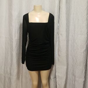 Black dress large nwot